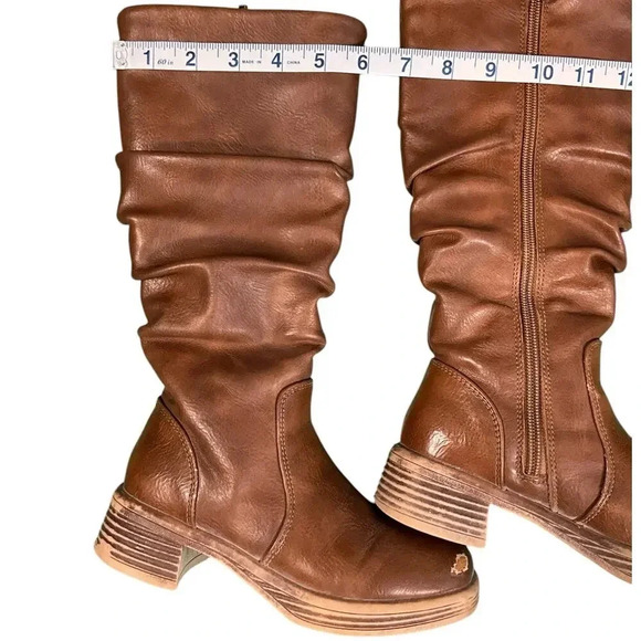 Steve Madden Kids Fortune Long Boots Tan Size 13 Used Has a lot of Life Still - Picture 11 of 12